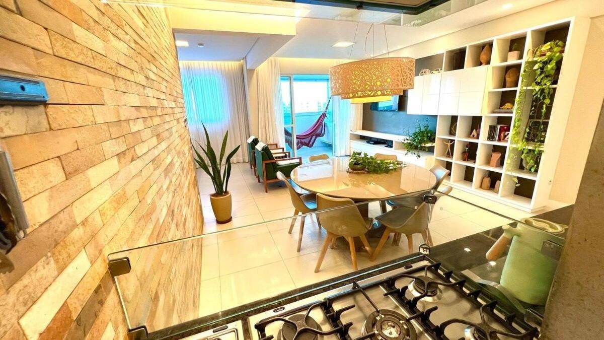 Lindo Apartamento Com Alto Padrao Na Praia! Apartment Aracaju Exterior foto
